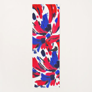 Exploded flower yoga mat