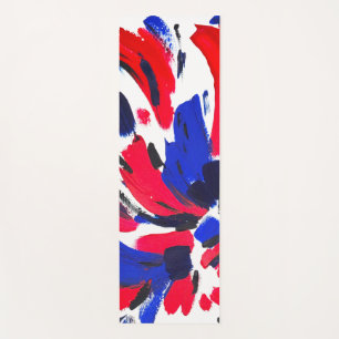 Exploded flower yoga mat