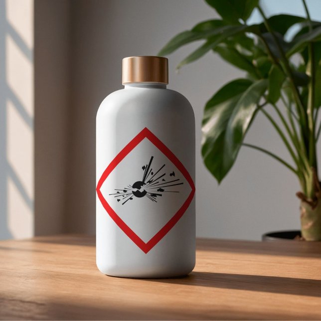 Exploding Bomb - GHS Label (Creator Uploaded)