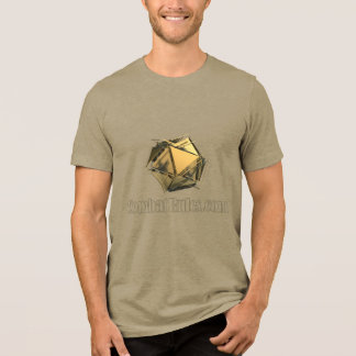 Exploding D20 bella canvas tri-blend shirt