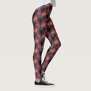 Exploding Fireworks Thunder_Cove Leggings