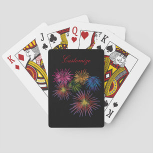 Exploding Fireworks Thunder_Cove Playing Cards