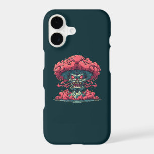 Exploding Monster Face Phone Case