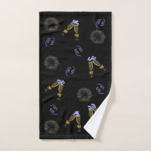 Exploding New Year Hand Towel