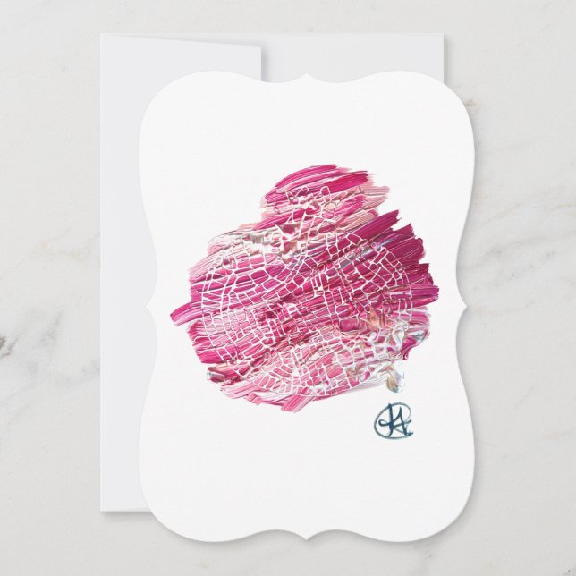 Exploding Pomegranate Studio Art Card (Front)