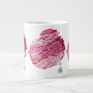 Exploding Pomegranate Studio Art Oversized Mug
