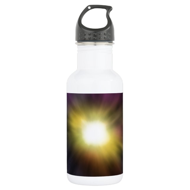 Exploding Star Digital Space Artwork 532 Ml Water Bottle (Front)