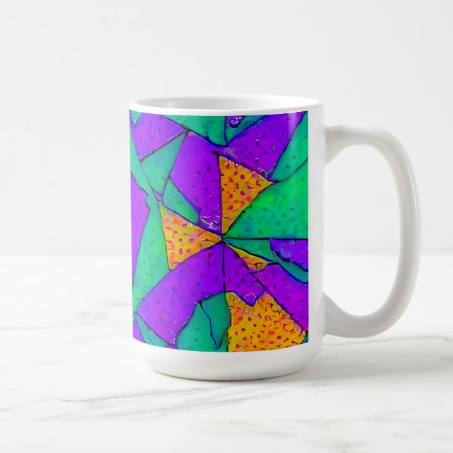 Exploited - Ken Gauge Abstract Coffee Mug (Right)