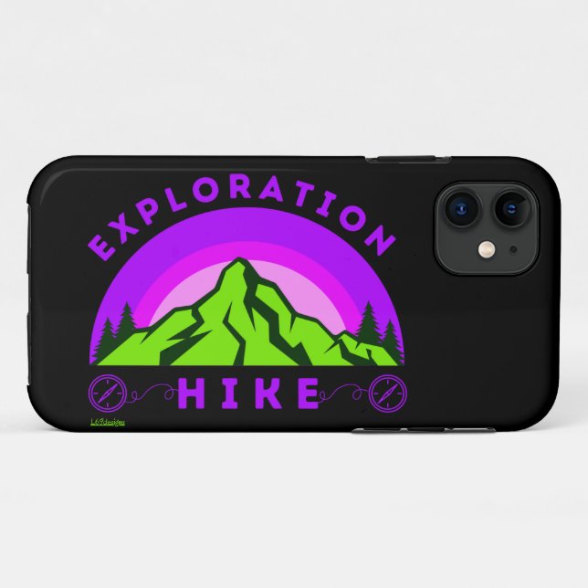 EXPLORATION HIKE mountaineer hiker gift   Case-Mate iPhone Case (Back (Horizontal))