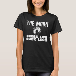 Exploration Lunar Gravity Astronomy Telescope Sate T-Shirt