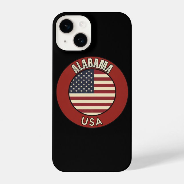 Explore Alabama - State Adventure  iPhone Case (Back)