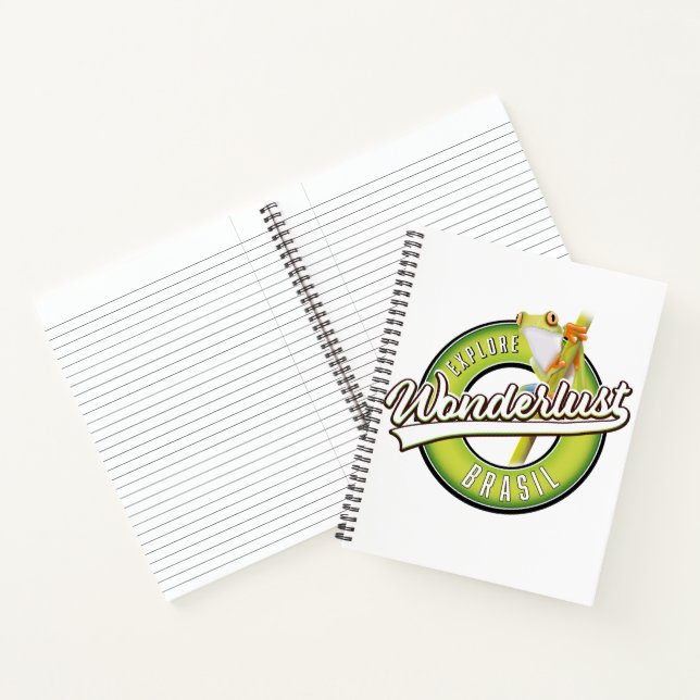 explore brazil wonderlust  notebook (Inside)