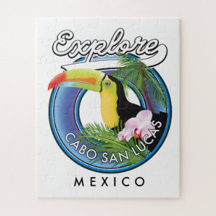 explore cabo san lucas mexico travel patch jigsaw puzzle