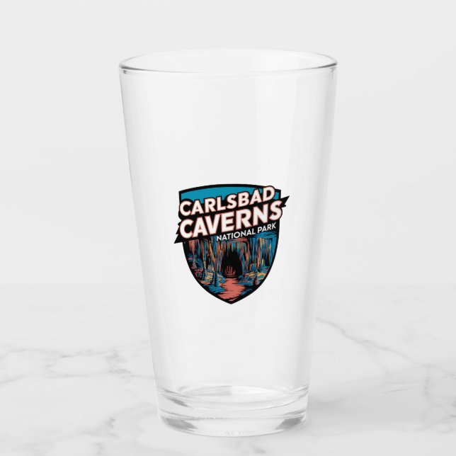 Explore Carlsbad Caverns National Park Glass (Front)