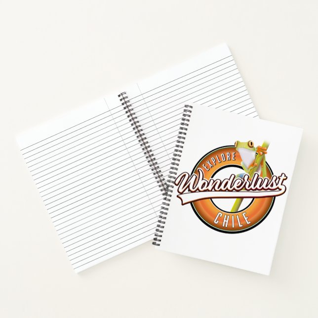 explore Chile wonderlust Notebook (Inside)