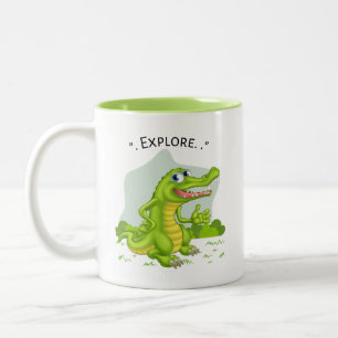Explore cocodrille cartoon Mug