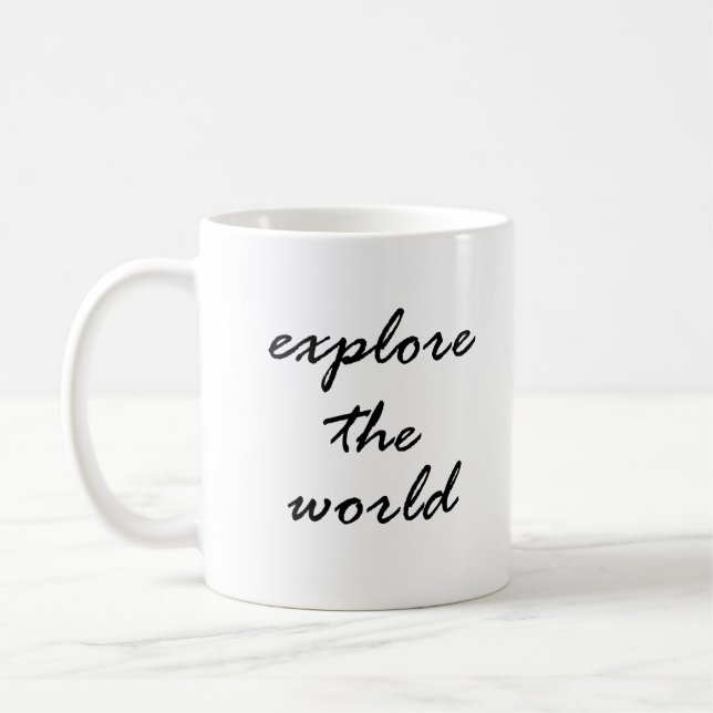 Explore Coffee Mug (Left)