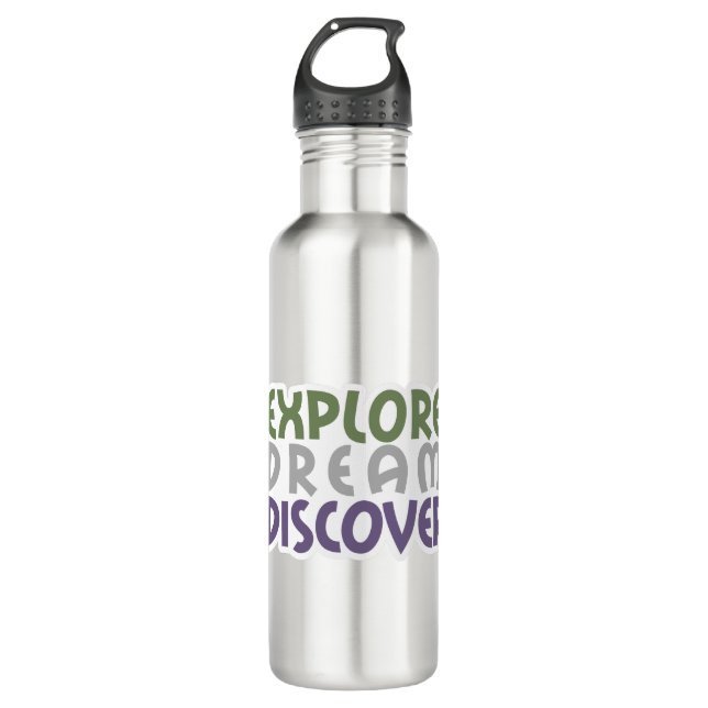 Explore Dream Discover 710 Ml Water Bottle (Front)