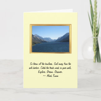 Explore Dream Discover - Good Bye Card