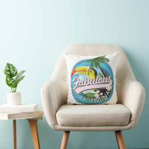 explore fabulous Argentina logo Cushion