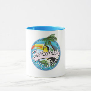 explore fabulous Argentina logo Mug