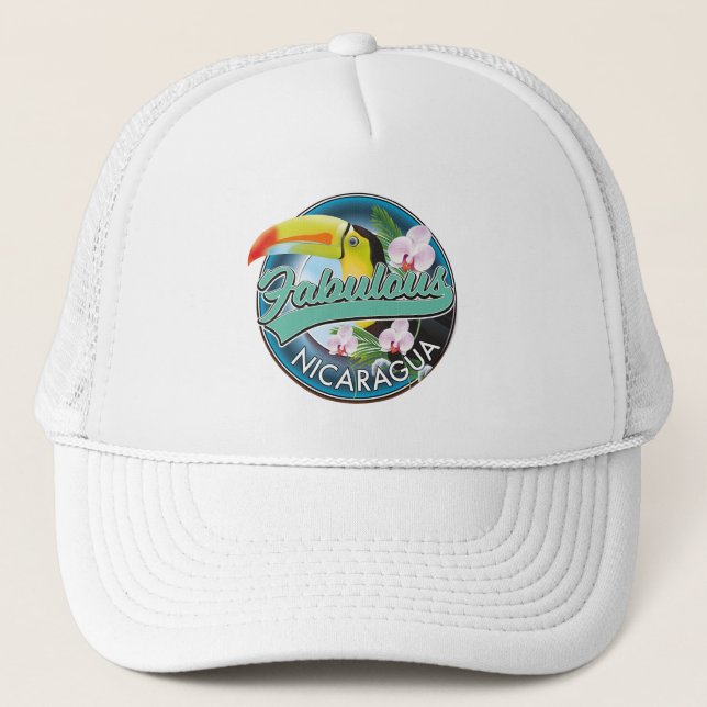 Explore fabulous Honduras logo  Trucker Hat (Front)