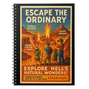 Explore Hell’s Natural Wonders – Eternal Geysers Notebook