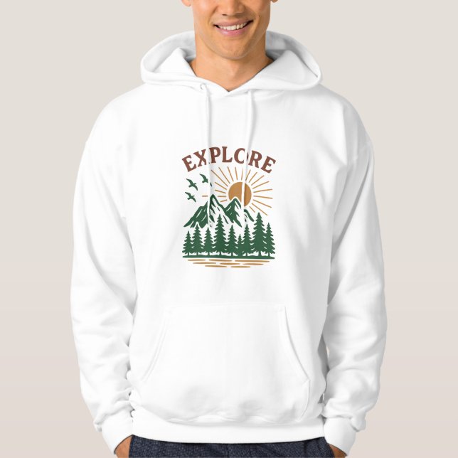 Explore  hoodie (Front)