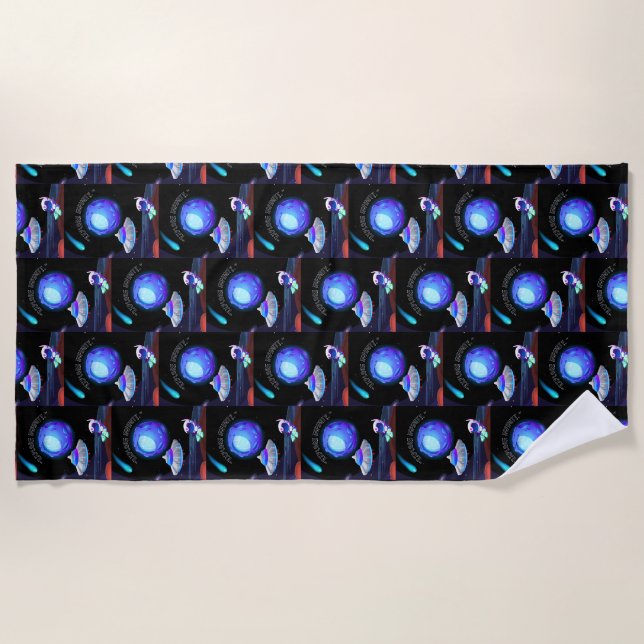 Explore Infinity Beach Towel (Front)