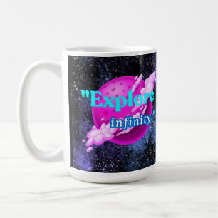 Explore infinity coffee mug
