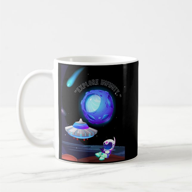 Explore Infinity Coffee Mug (Left)