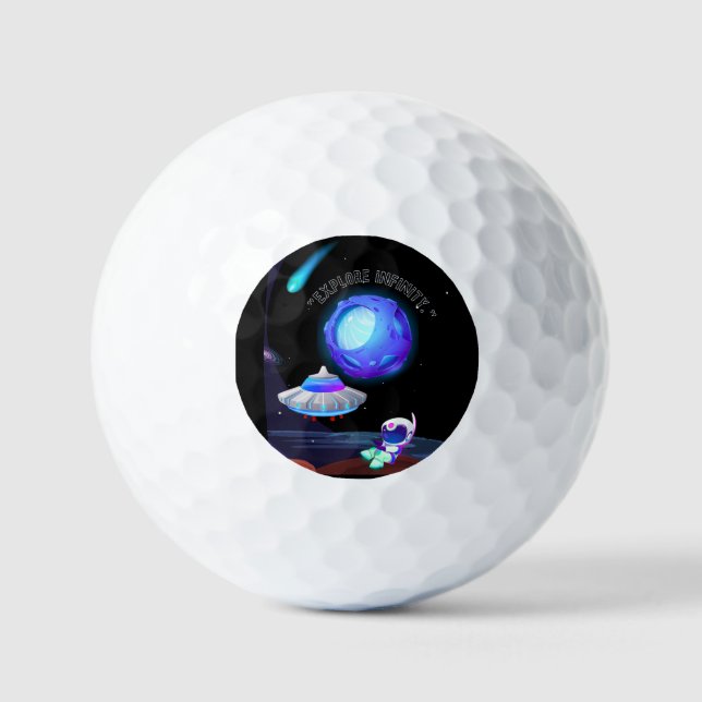 Explore Infinity Golf Balls (Front)