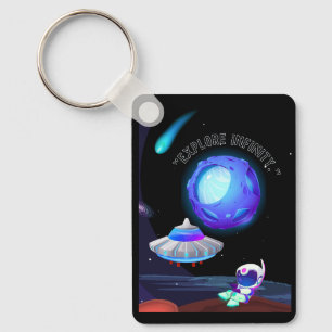 Explore infinity key ring