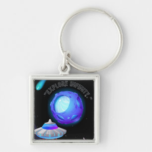Explore Infinity Key Ring