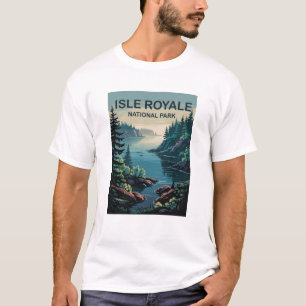 Explore Isle Royale Michigan’s Remote Paradise T-Shirt