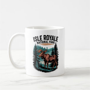 Explore Isle Royale National Park Lake Superior Coffee Mug