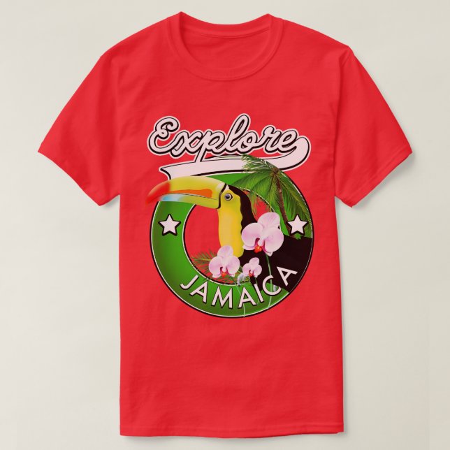 Explore Jamaica T-Shirt (Design Front)