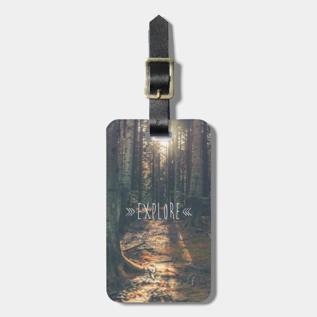 EXPLORE LUGGAGE TAG (Front Vertical)
