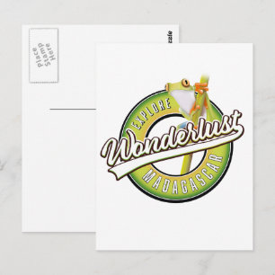 Explore Madagascar wonderlust Postcard