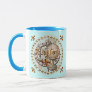 Explore Map Mug