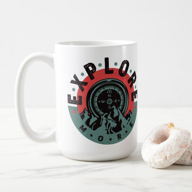 Explore More Coffee Mug (With Donut)