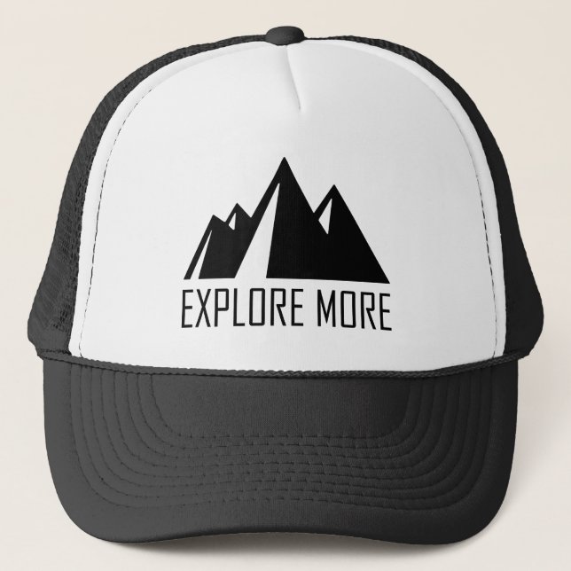 Explore More Trucker Hat (Front)
