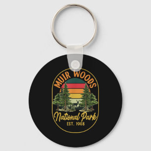 Explore nature at muir woods est 1908 national key ring