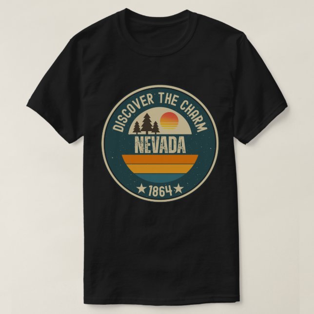 Explore Nevada- Designs for Every Lover T-Shirt (Design Front)