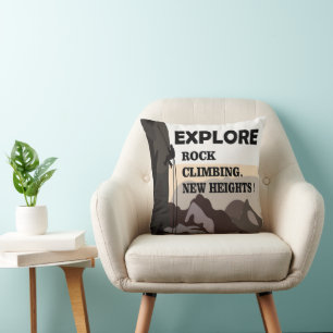 Explore New Heights Rock Climbing  Cushion