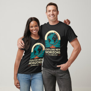 Explore New Horizons Columbus Day Tee