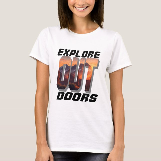 EXPLORE OUT DOORS T-Shirt (Front)