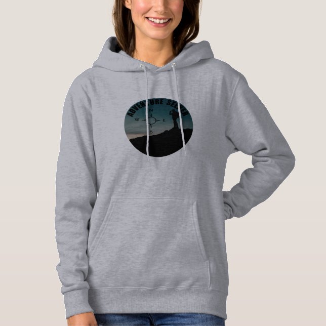 explore outdoor adventure seeker hoodie (Front)