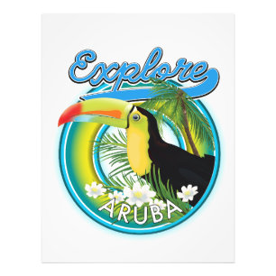 Explore Placencia Belize travel logo Photo Print
