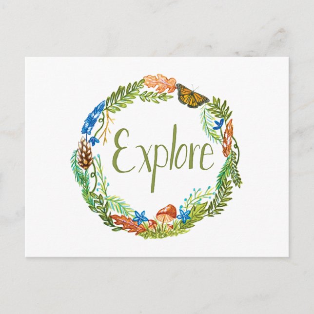 Explore Postcard (Front)